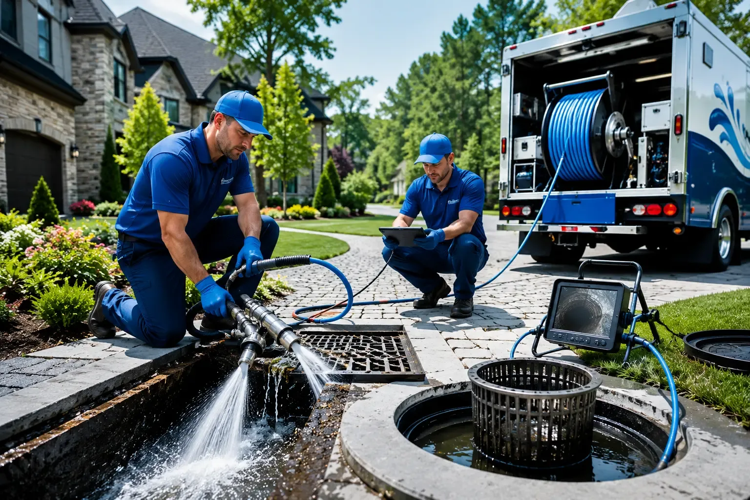 Local outdoor drain cleaning professionals in Linden, AL